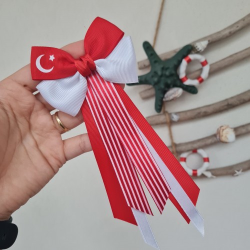 Bayrak Baskılı Bayram Tokası