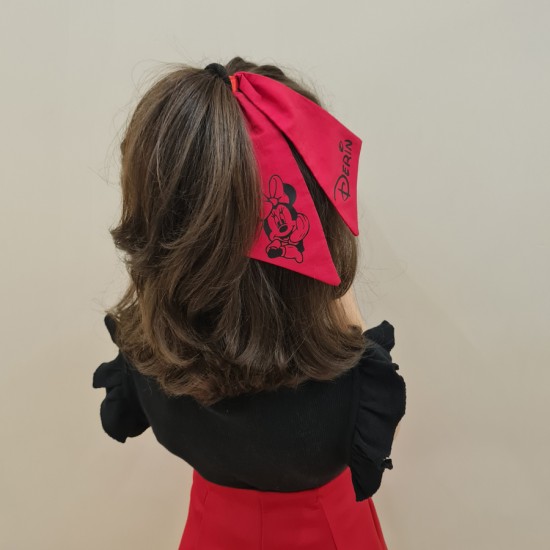 İsme Özel Minnie Mouse Detaylı Toka