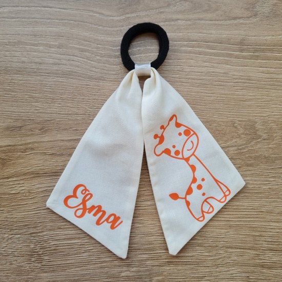 İsme Özel Zürafa Detaylı Toka