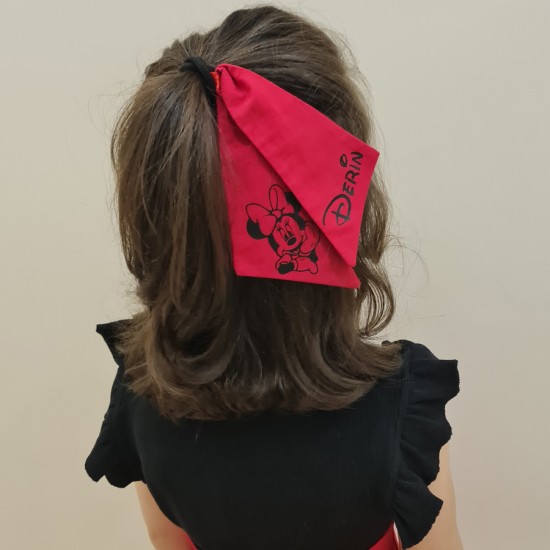 İsme Özel Minnie Mouse Detaylı Toka