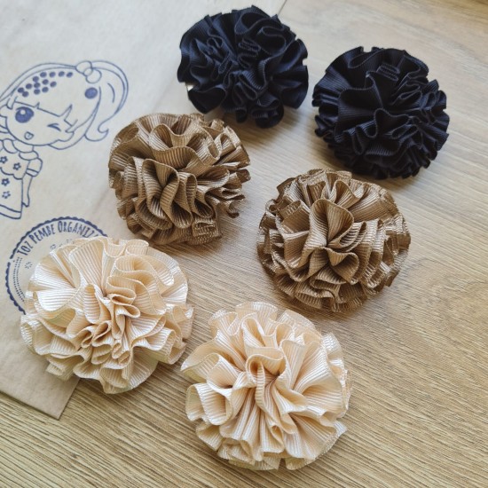 Yıldız Desenli Somon Lastik Toka