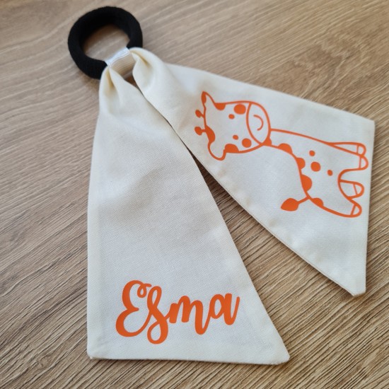 İsme Özel Zürafa Detaylı Toka