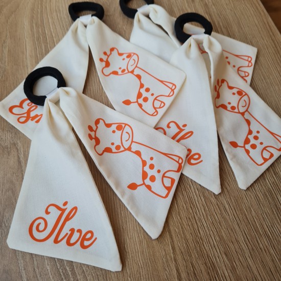 İsme Özel Zürafa Detaylı Toka