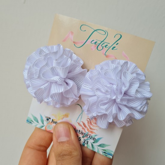 Yıldız Desenli Somon Lastik Toka